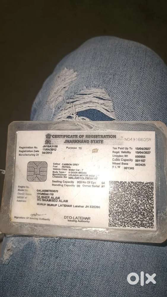 Hyundai I10 2012 Petrol 142000 Km Driven