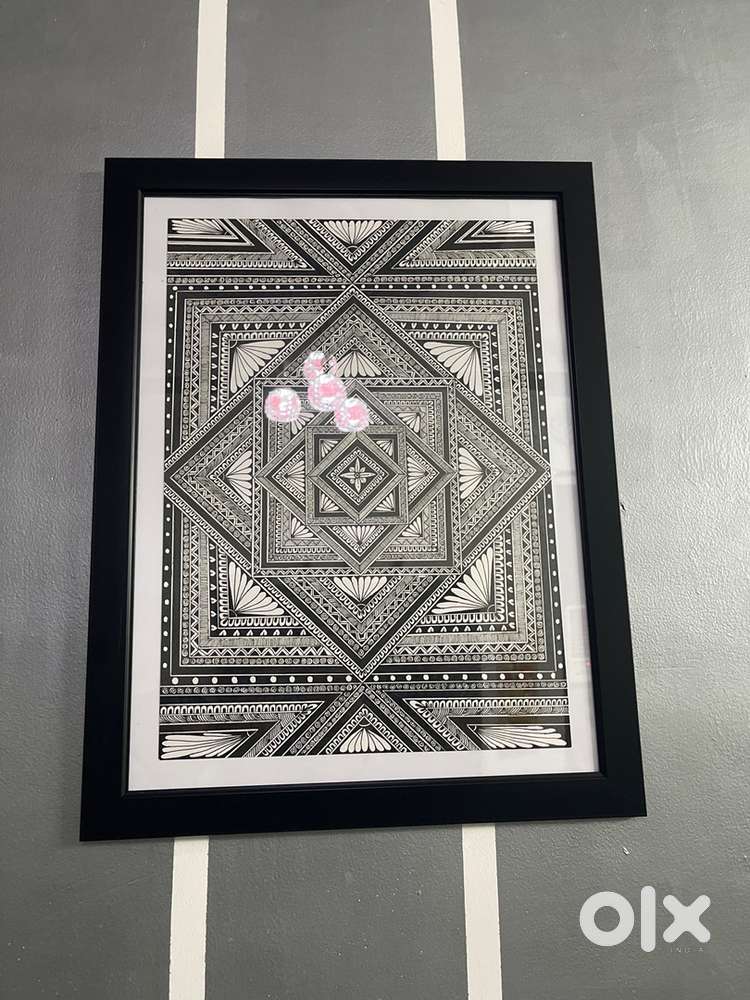 painting of  Mandala art #Aesthetic#painting lover