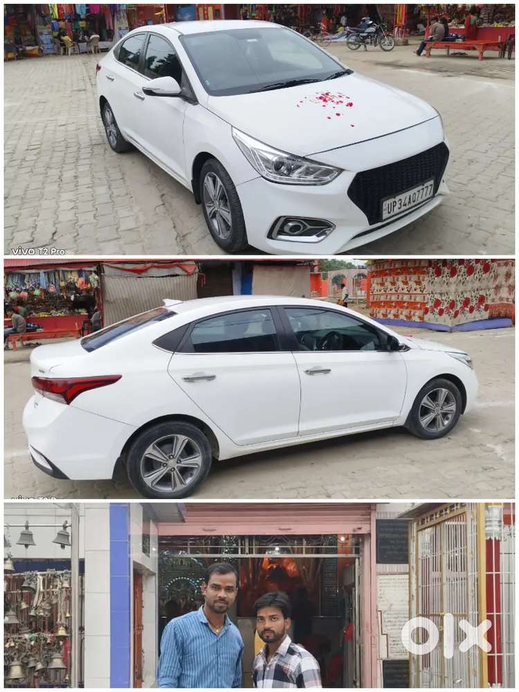 Vip Number 7777. Hyundai Verna 2018 Top Model ,diesel 135000 Km Driven