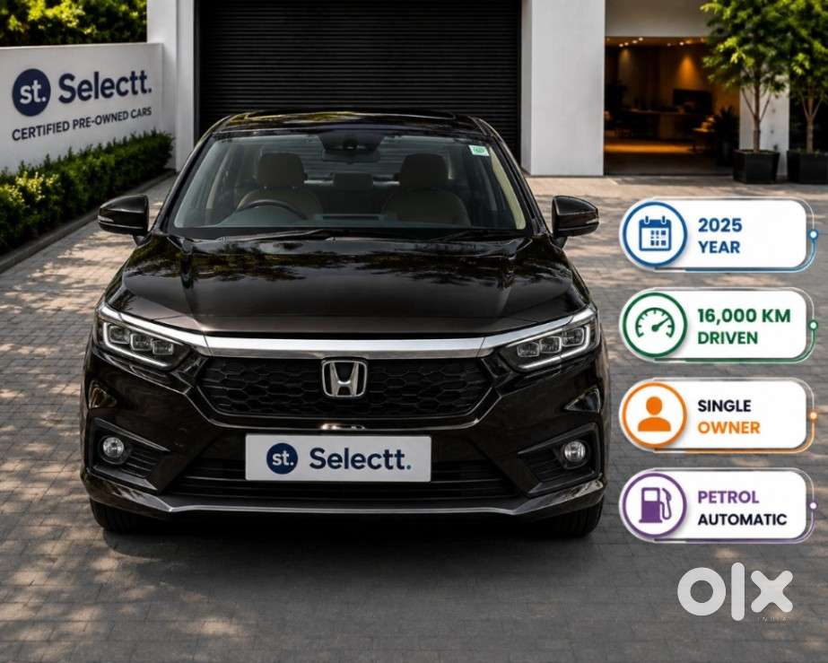 Honda Amaze V 1.2 Petrol Cvt, 2025, Petrol