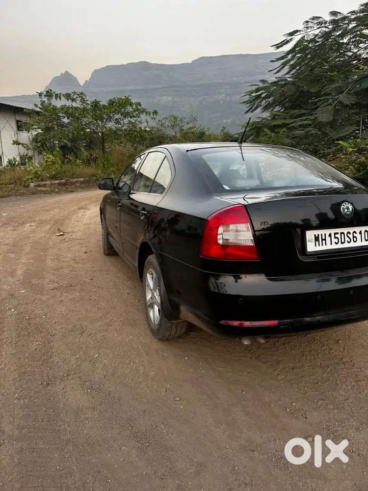 Skoda Laura Black Colour Near Interior