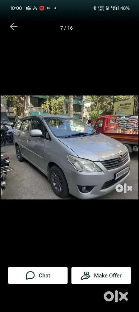 Toyota Innova 2012 Diesel 115000 Km Driven