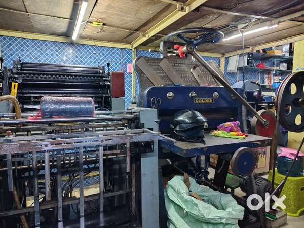 Cutting Mechine size 32 with  Motor & Offset Printing