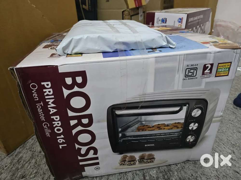 Borosil Prima Pro 16L Oven Toaster Griller (OTG) – Brand New