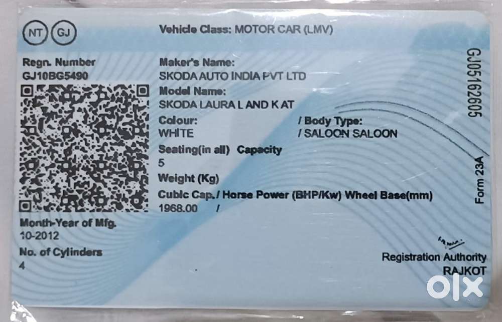 2013 Skoda Laura Diesel
