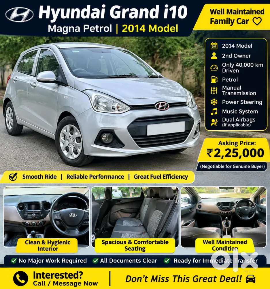 Hyundai Grand I10 2014 Car