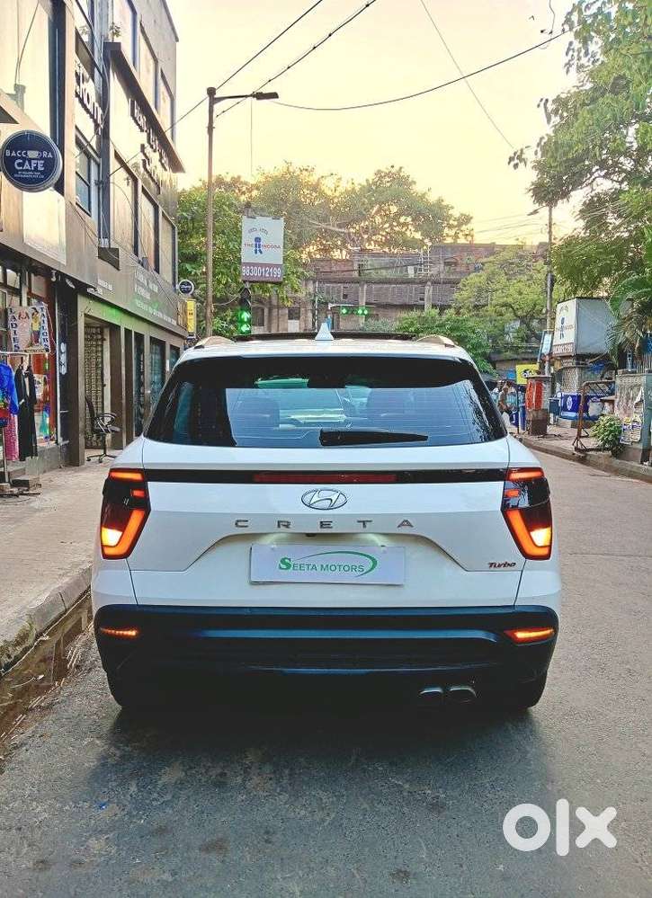 Hyundai Creta 1.4 Sx (o) Turbo Petrol Dct, 2022, Petrol