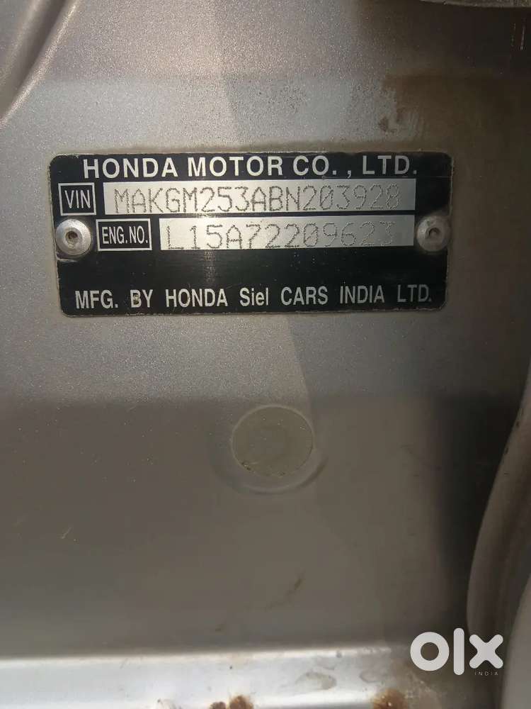 Honda City Corporate 2011 पेट्रोल मैन्युअल