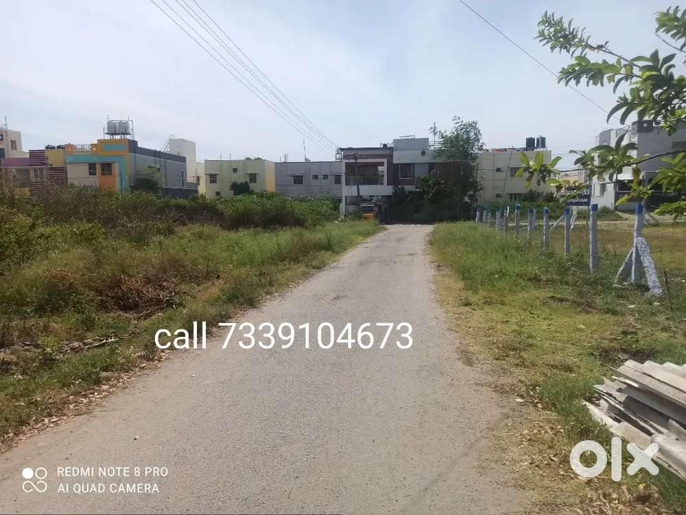 Jeeva nager near 5.5cents Land For sale vk near DTP approved Lands