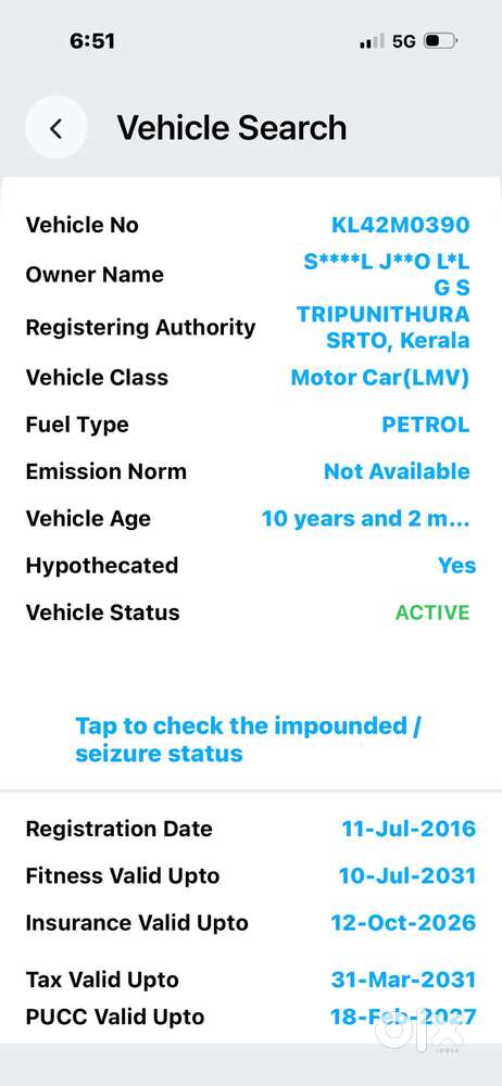 Maruti Suzuki Baleno Alpha, 2016, Petrol