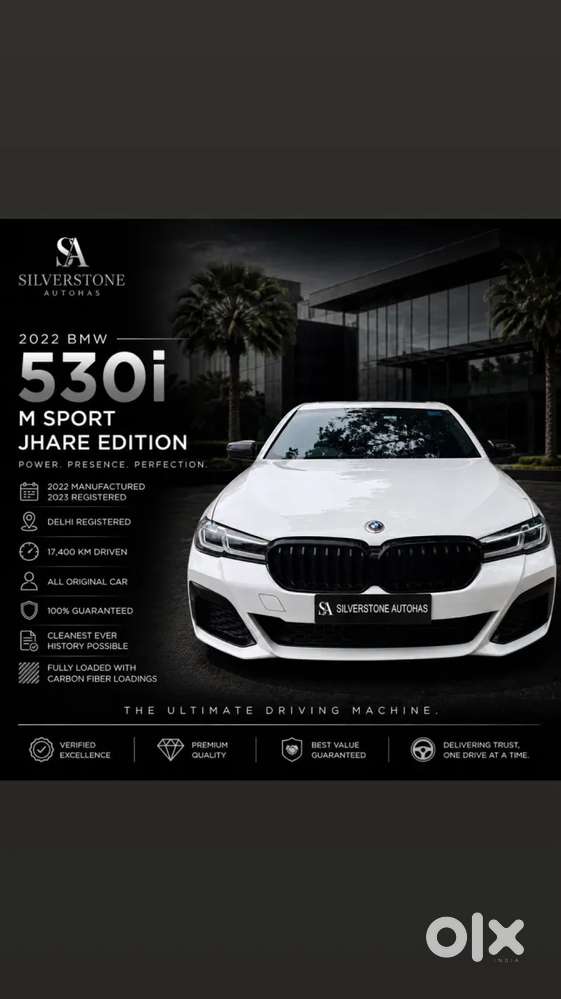 Bmw 5 Series 2.0 530i M Sport, 2023, Petrol