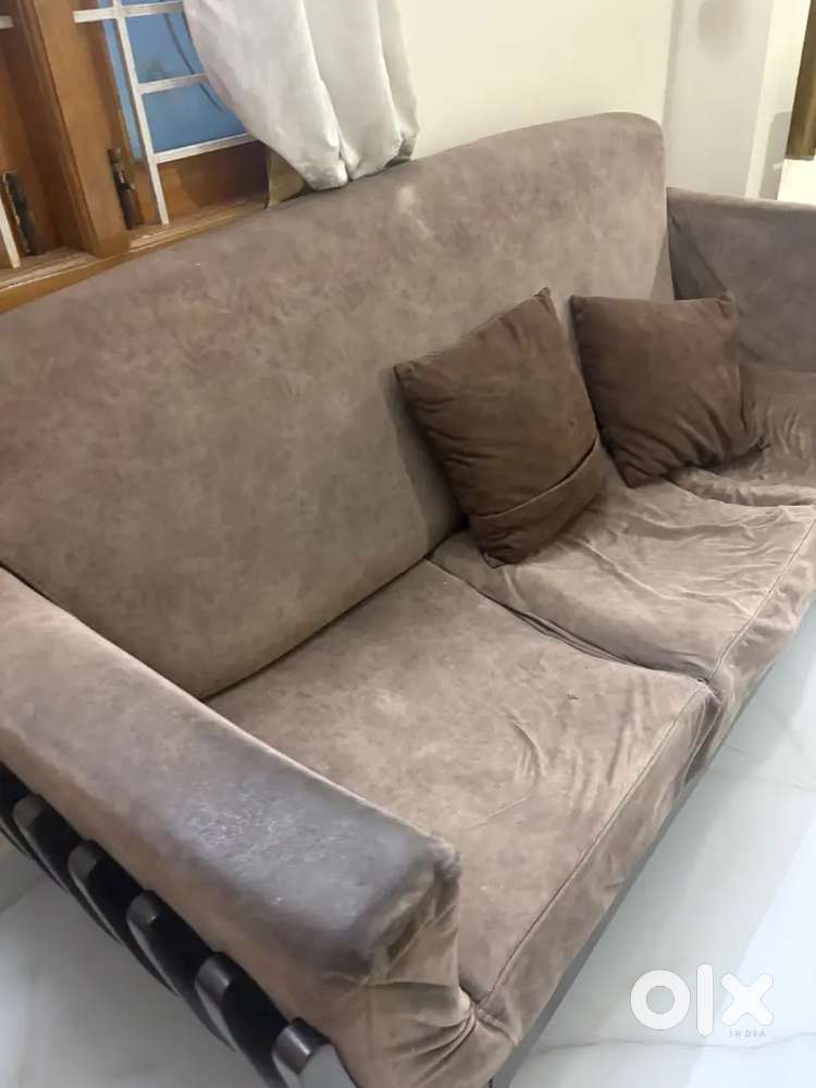 Wooden sofa