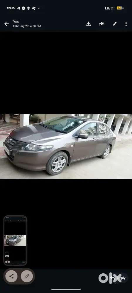 Honda City 2011 Cng & Hybrids 116000 Km Driven