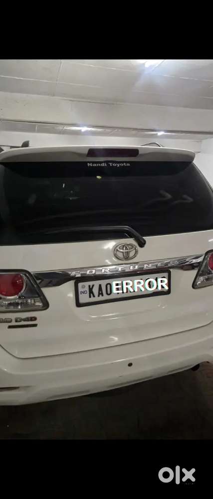 Toyota Fortuner Diesel 2012