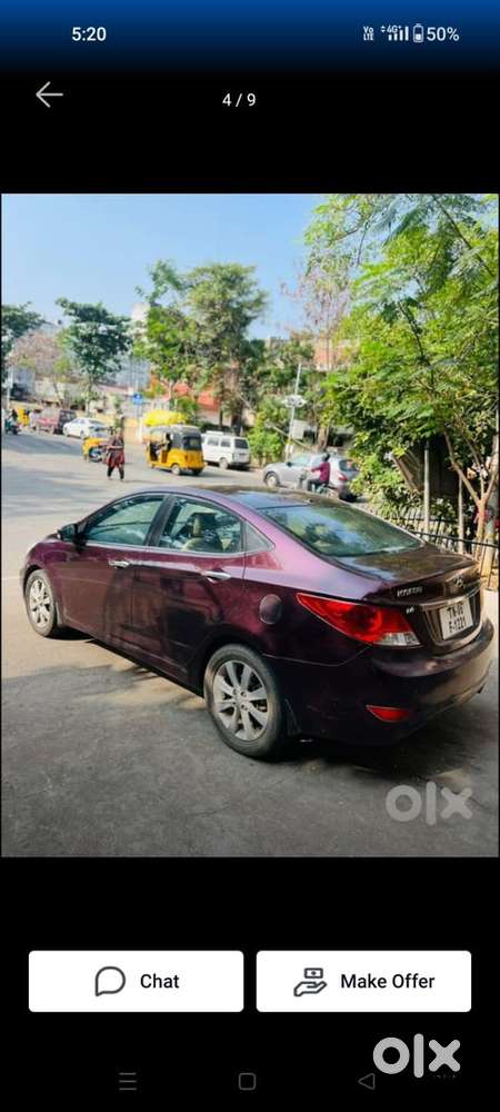 Hyundai Verna Fluidic 2012 Petrol