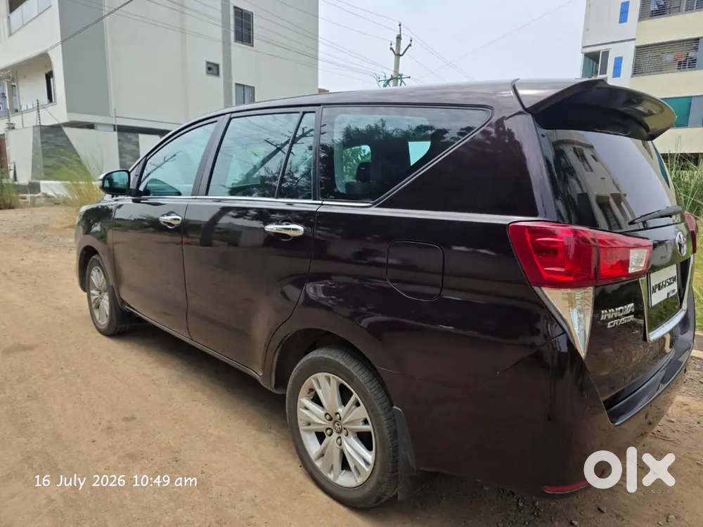 Toyota Innova Crysta 2018 Last
