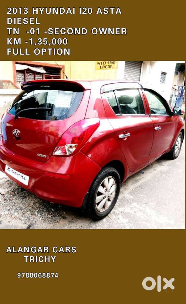 Hyundai I20 1.2 Asta, 2013, Diesel