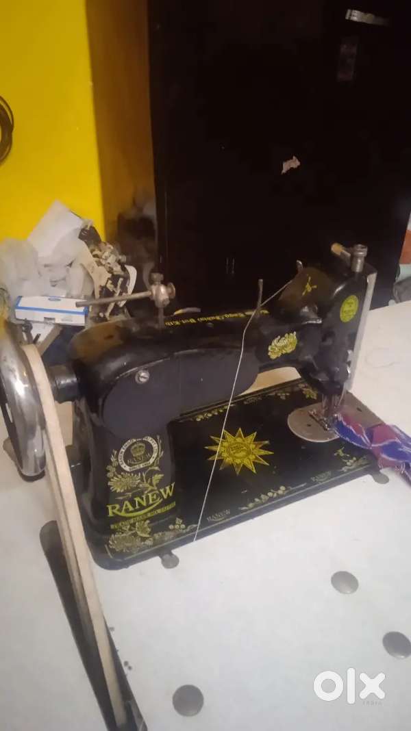 Renew embroidery machine with power save moter