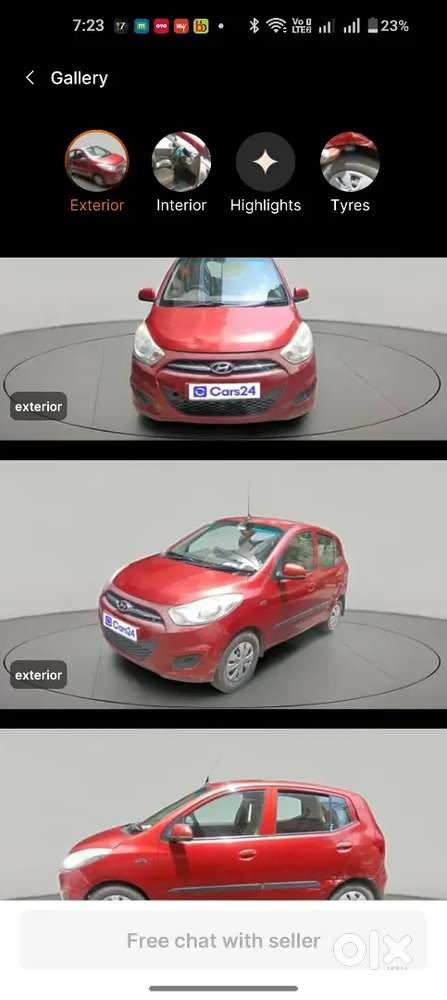 Hyundai I10 2011 Petrol Good Condition