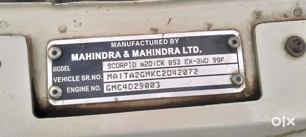 Mahindra Scorpio 2012