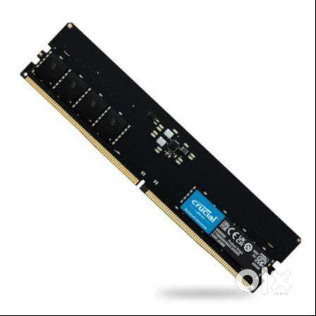 Crucial 8 GB DDR5 RAM (desktop) at 4800 MHz
