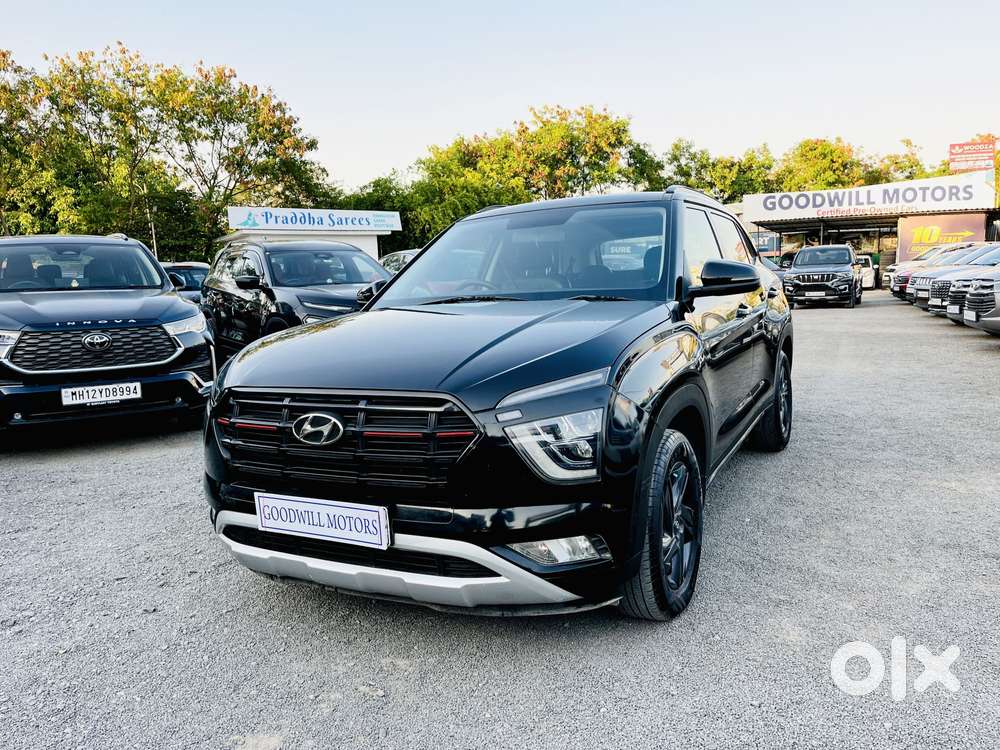 Hyundai Creta 1.5 S Plus Knight Diesel Dual Tone, 2022, Diesel