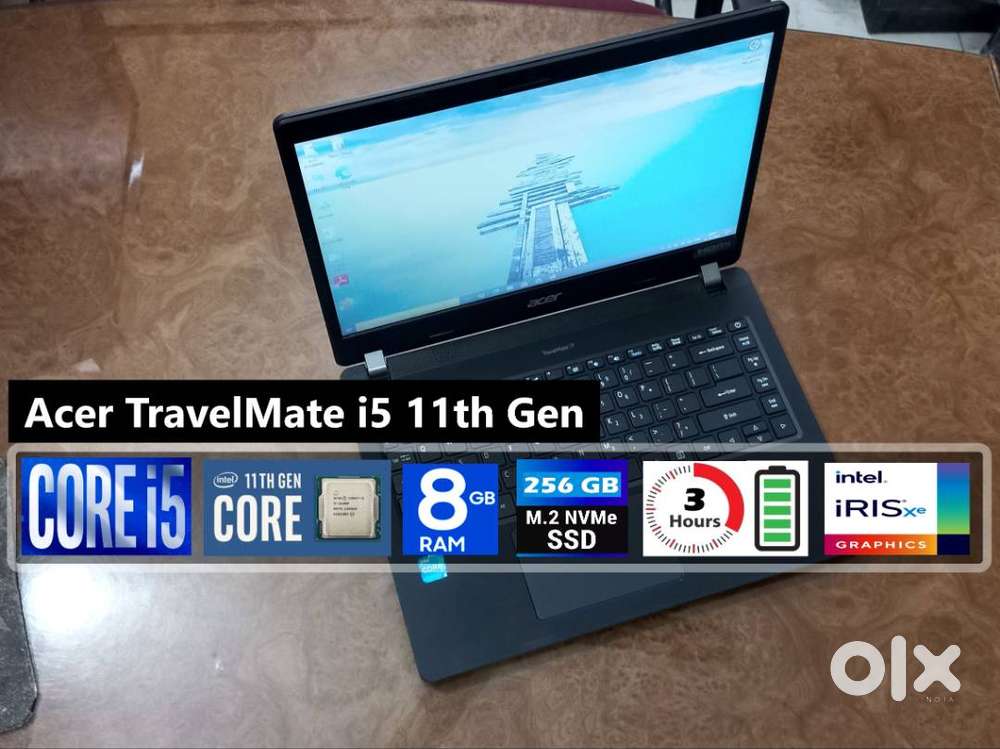 Acer TravelMate i5 11th Gen Used Laptop in New Like Condition Dell HP