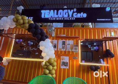 Tealogy Cafe for Sale in Mayuri Nagar Full Setup