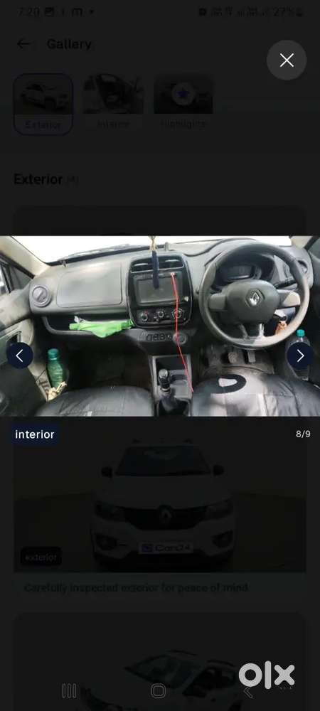 Renault Kwid 2017 Variant