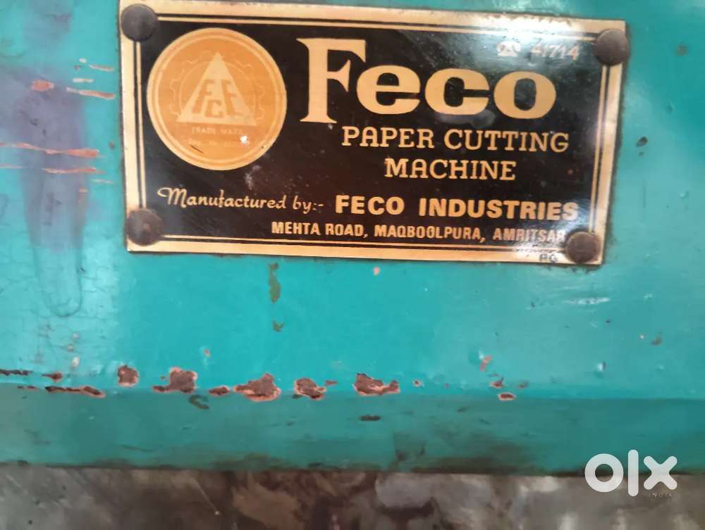 Manual pherphorating and 26inch paper cutting machine