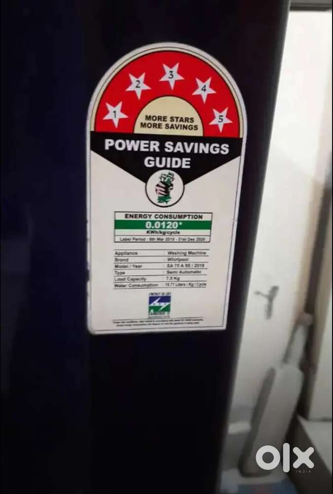 Whirlpool washing machine semi Auto