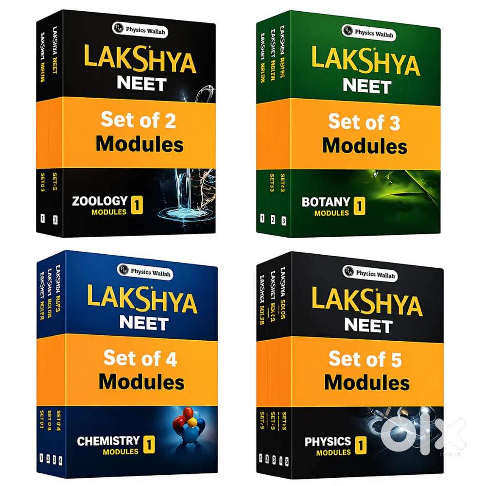 Lakshya For NEET Class 12 Physics, Chemistry, Botany & Zoology