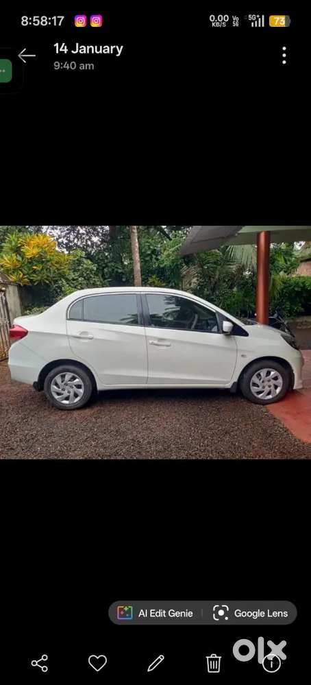Honda Amaze Diesel 2013 Last