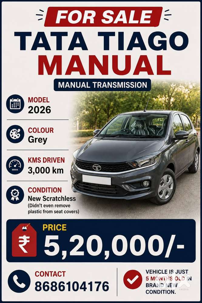 Tata Tiago 2026 Delhi Registration