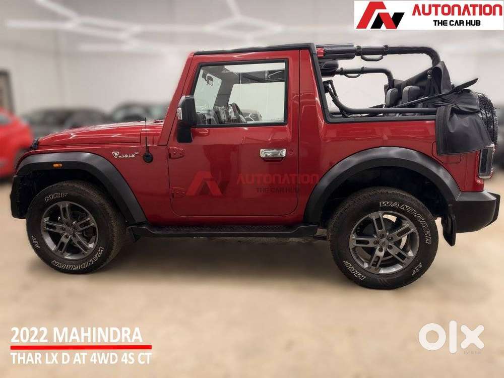 Mahindra Thar 2.2 Lx Convertible Diesel At 4 Str, 2022, Diesel