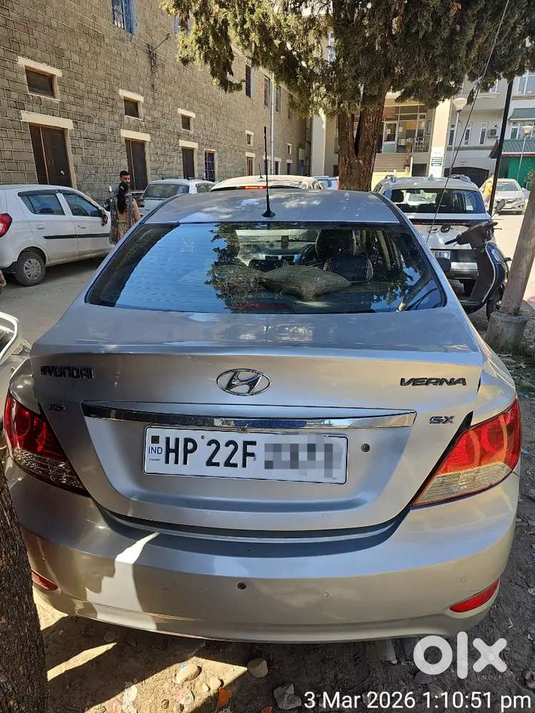 Hyundai Verna Sx Vtvt 2012 Manual Petrol