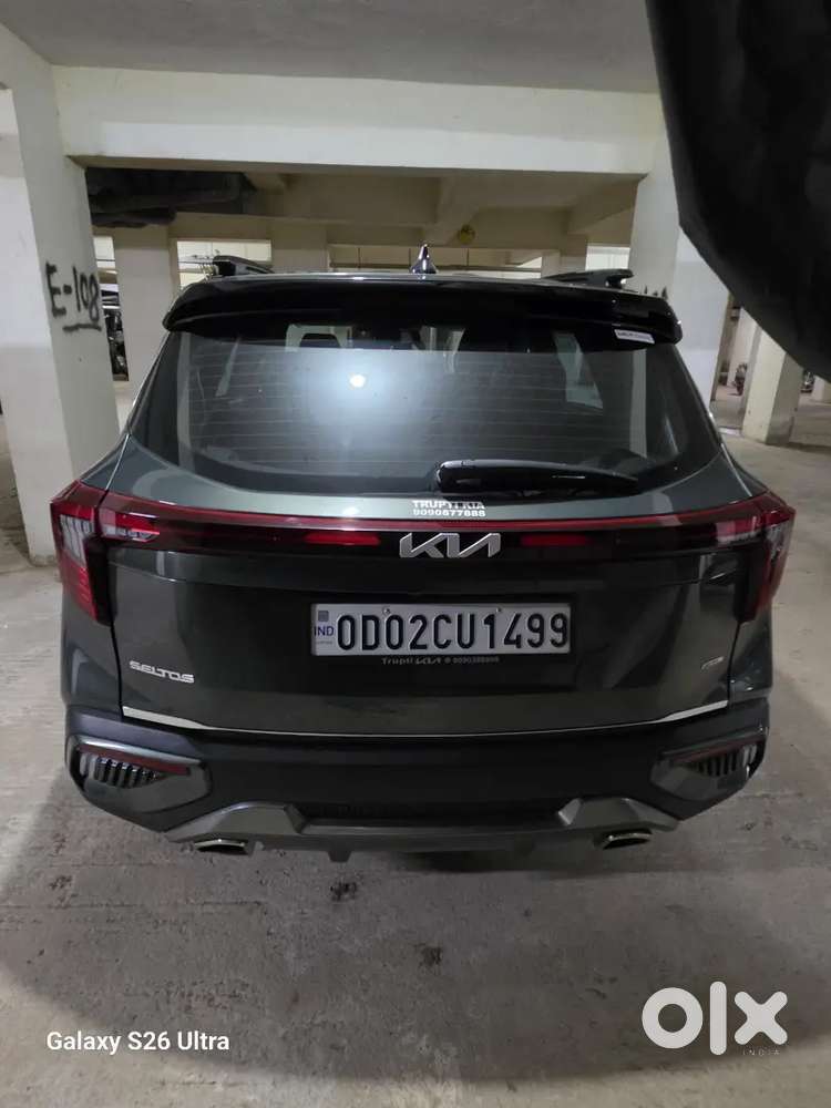 Kia Seltos Pewter Olive 1.5 Turbo Dct Gtx+ 1st Owner