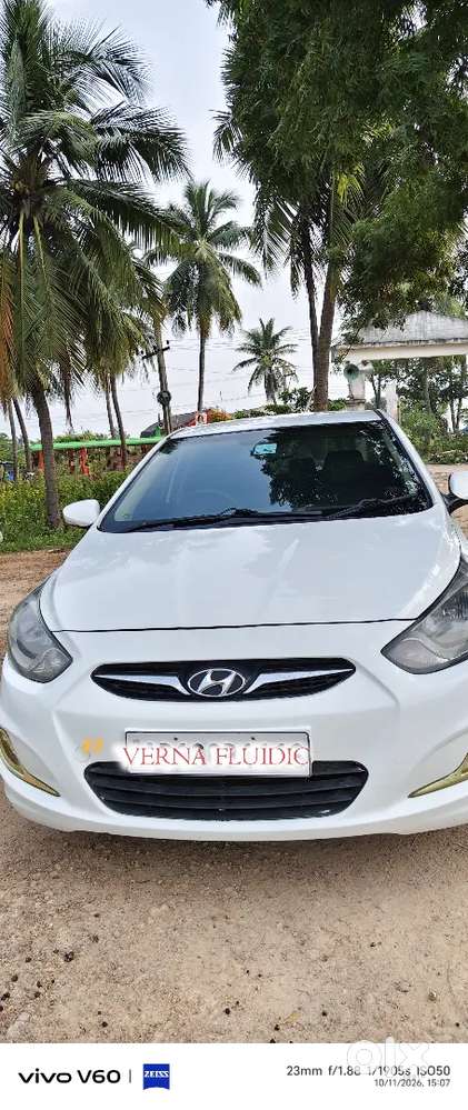 Rc Expired Hyundai Verna Fluidic 2011 Model Meku Instrest Text Me..