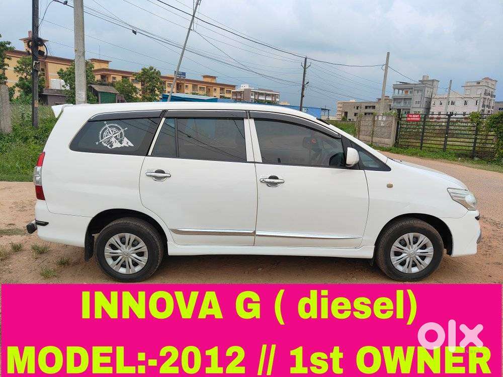 Toyota Innova 2.5 Gx 7 Str Bs-iii, 2012, Diesel