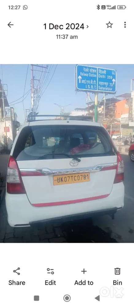 Toyota Innova 2009 Diesel 130000 Km Driven