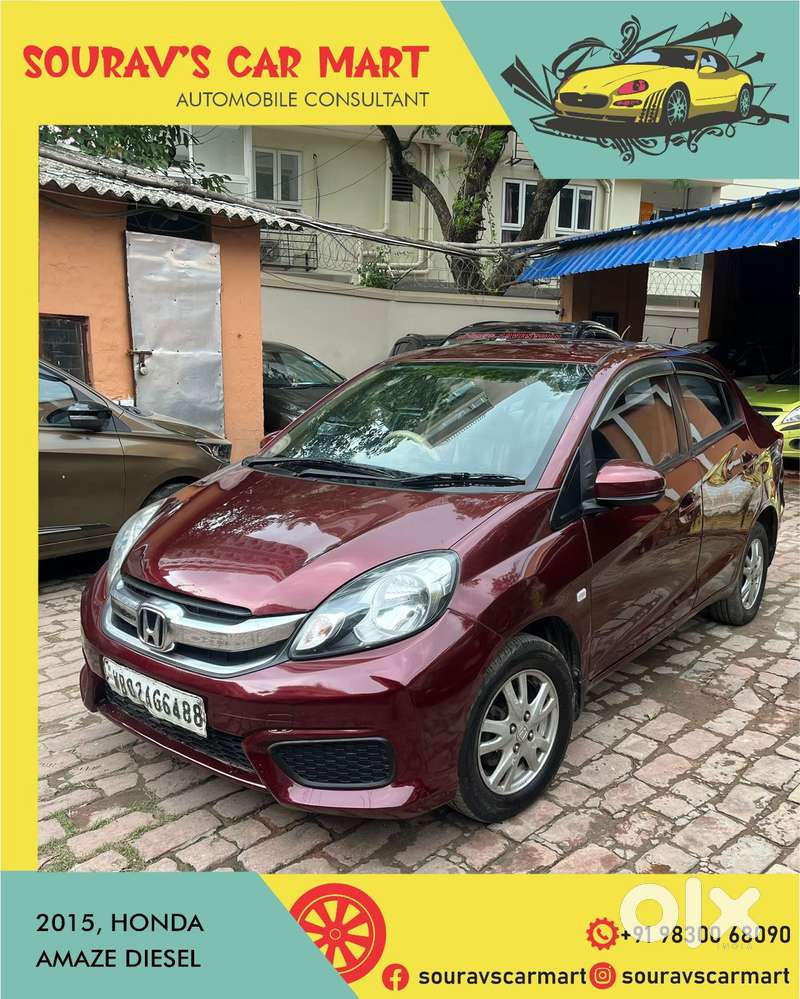 Honda Amaze S Mt I-dtec, 2015, Diesel