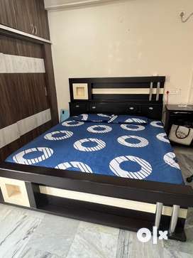 Bed with deals mattress olx