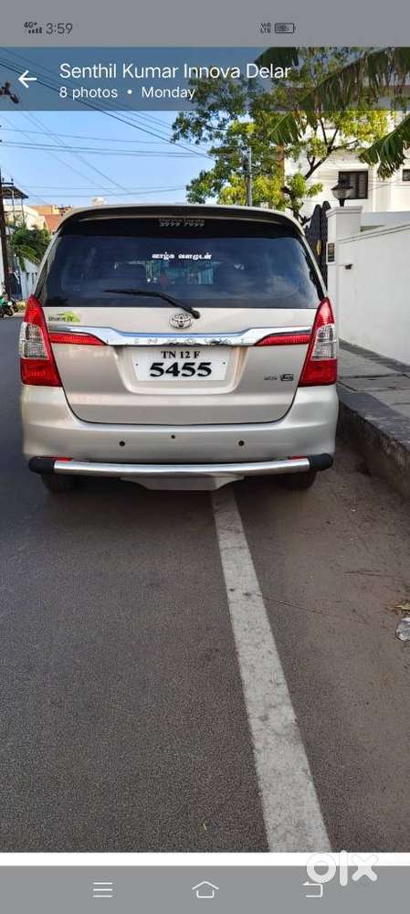 Toyota Innova 2.5 G (diesel) 8 Seater Bs Iv, 2015, Diesel