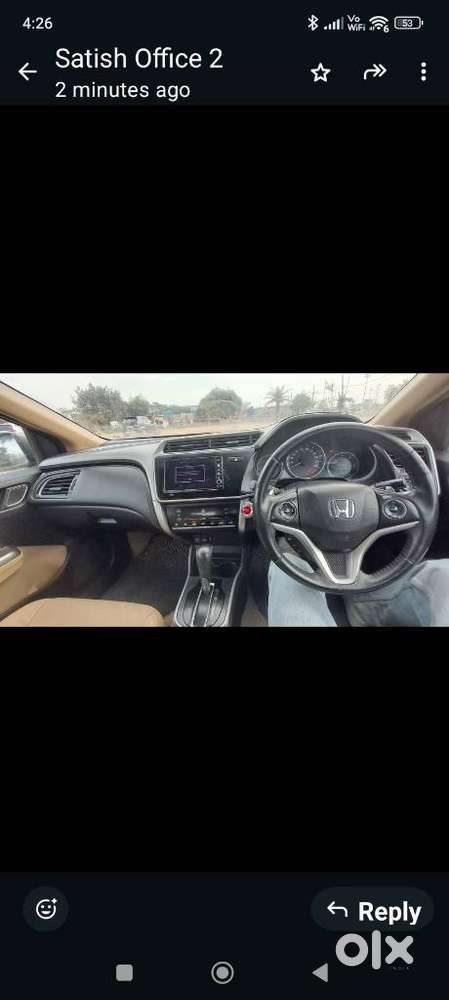 Honda City Zx Cvt, 2017, Petrol