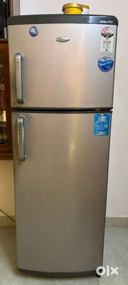 Whirlpool Double Door Refrigerator – 250L, in good condition