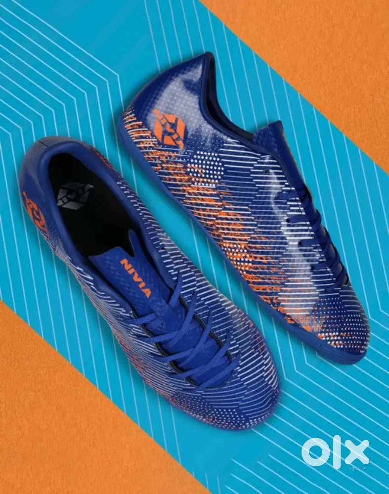 Nivia Encounter Futsal Football Shoes (Blue) Men 1824000818