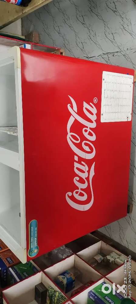 Coca Cola Pepsi Deep Freezer Coca Cola Double Door Fridge