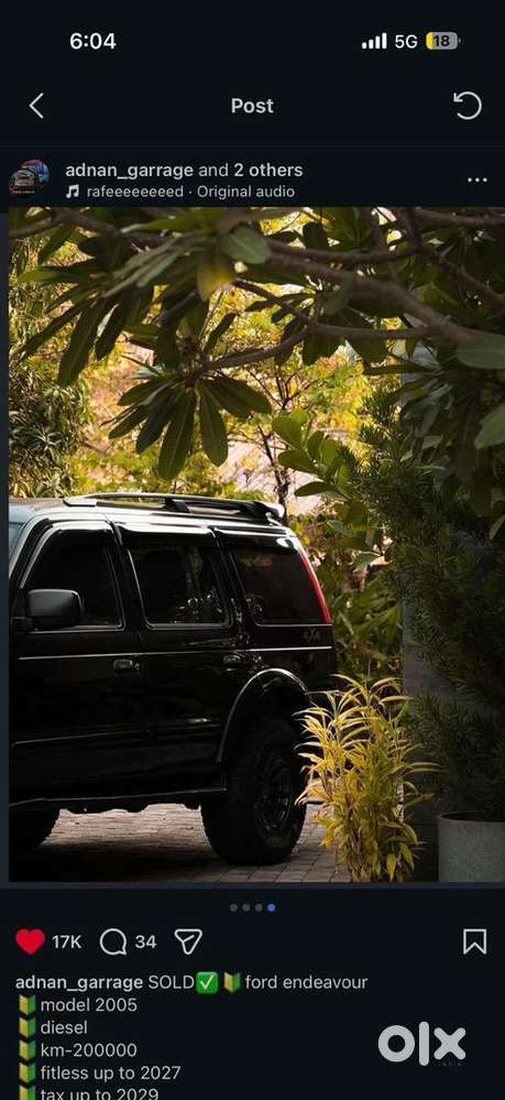 Ford Endeavour 2005 Diesel Well Maintained