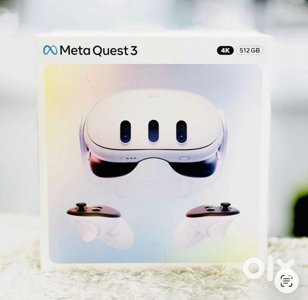 META QUEST 3 512 GB SEALED WITH STORE BILL - Games & Entertainment