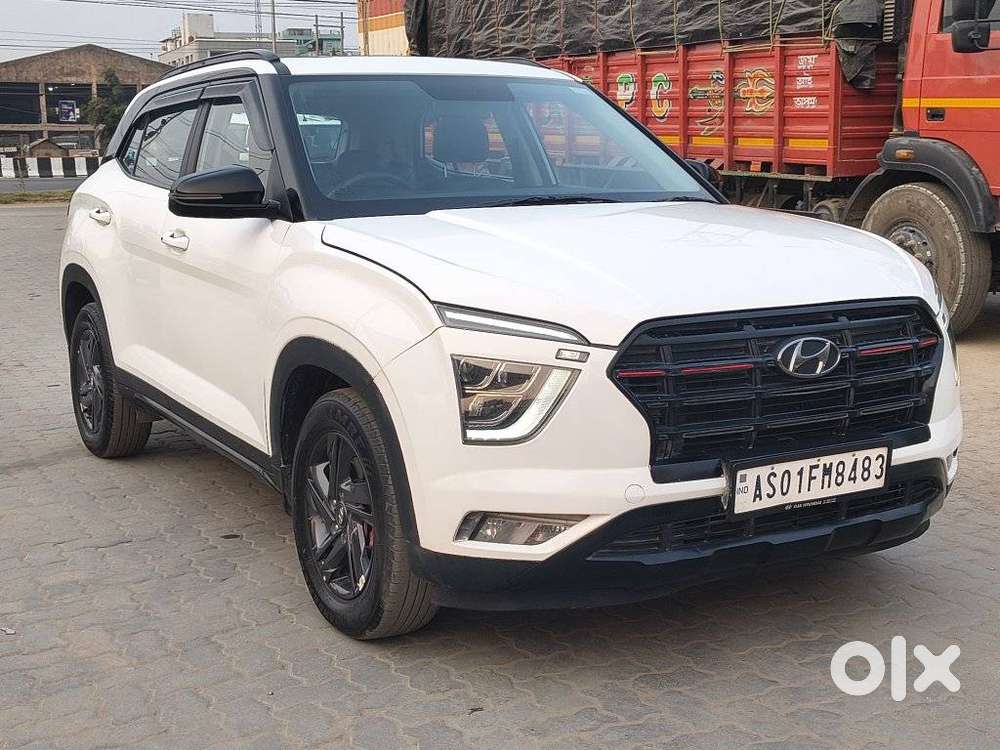 Hyundai Creta Sx (o) 1.5 Petrol Cvt Knight, 2023, Petrol